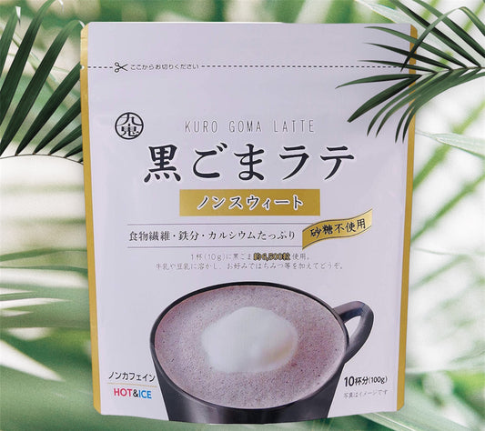 Лате з насіння чорного кунжуту Kuki Kuro Goma Latte 100 г без цукру
