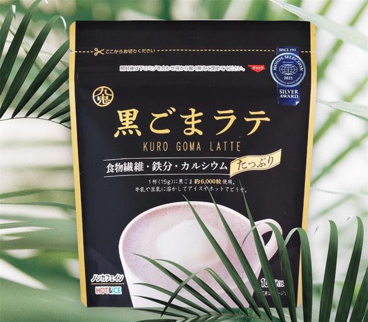 Лате з насіння чорного кунжуту Kuki Kuro Goma Latte 150 г підсолоджене